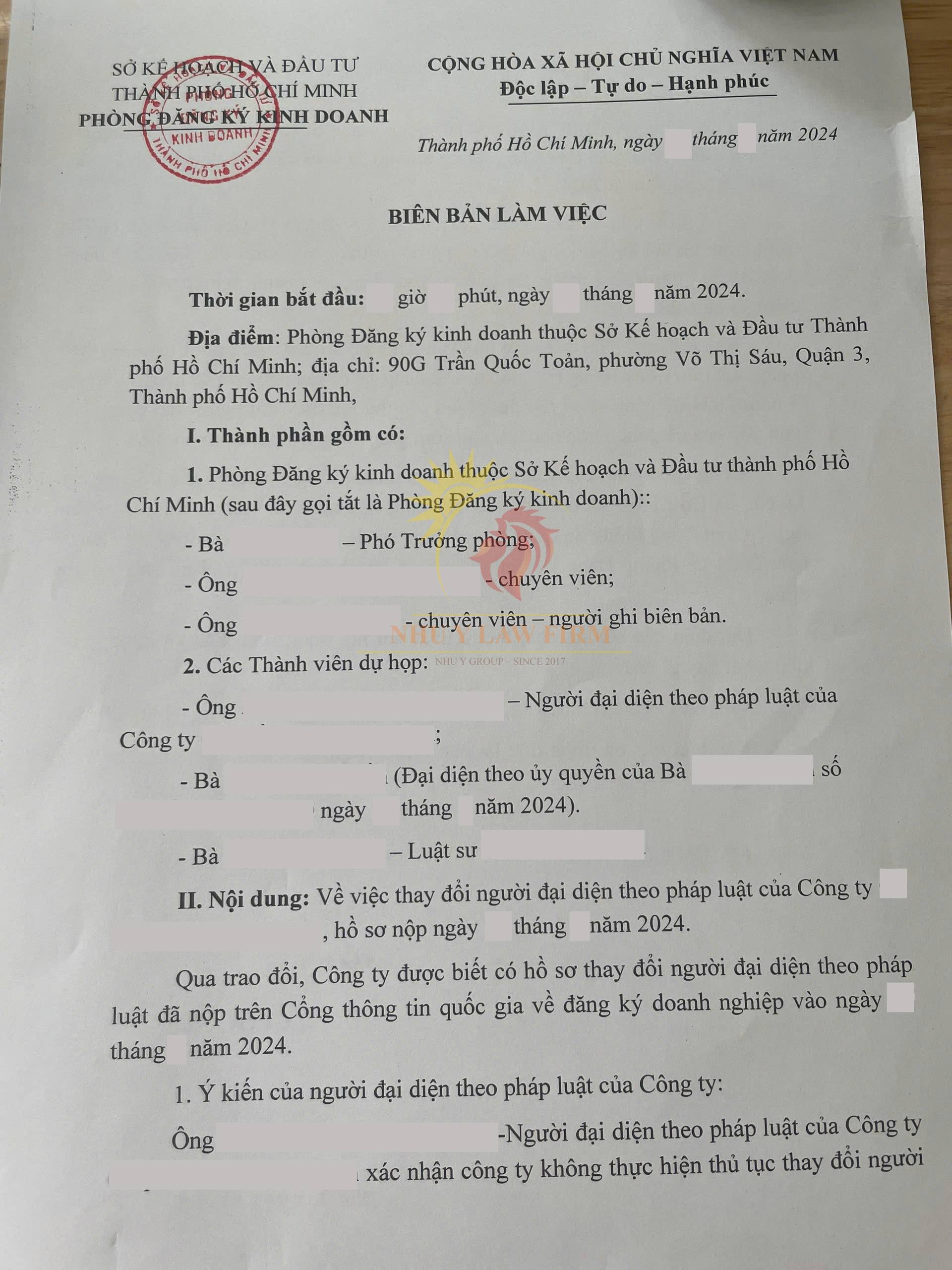 Ngăn chặn hồ sơ đăng ký doanh nghiệp