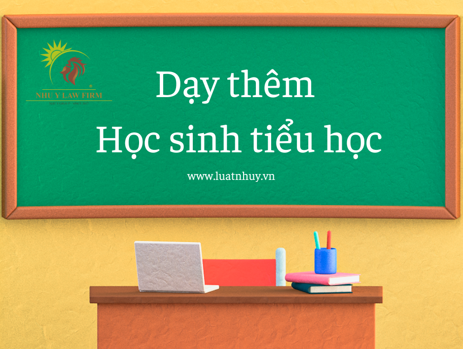 Đăng ký dạy thêm cho học sinh tiểu học